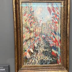 La Rue Montorgueil, Monet