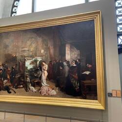 The Painter's Studio, Gustave Courbet