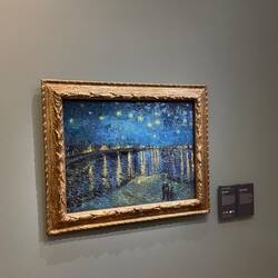 Starry Night Over the Rhone, Van Gogh
