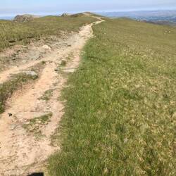 Route improved to worn track from Carnedd Dafydd to Carnedd Llewelyn
