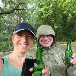 Patschnass nach dem Gewitter