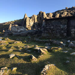 Shelter next to my pitch I used for privacy and was next to in case of poor weather