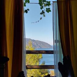 Aussicht am Morgen von unserem Bungalow 🤩