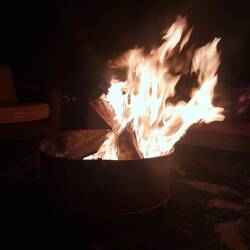 Lagerfeuer am Abend 🔥