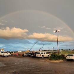 After a storm blew through