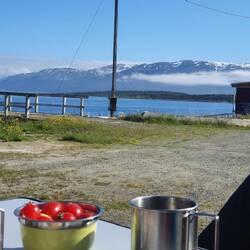 Frühstück mit Aussicht