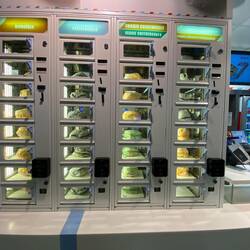 Vending machine fast food