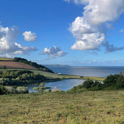 Sicht vom Zelt aus 🤩