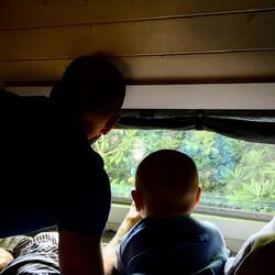 Waking up at Granny & Grandadq, Grandad Grandad's house