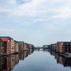 Die bunten Häuser Bryggene