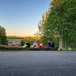 Akurater Trümmerhaufen