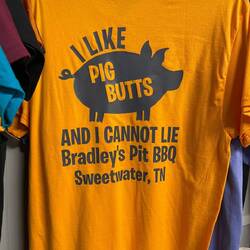 T-shirt I begged John to get, but he wouldn't.