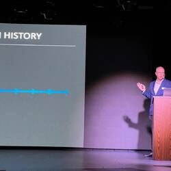 Professor Peter Thorsheim from UNC-Charlotte