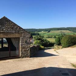 Another of the cottages, and a beautiful view