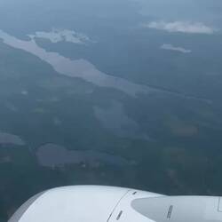 Flying over Norway