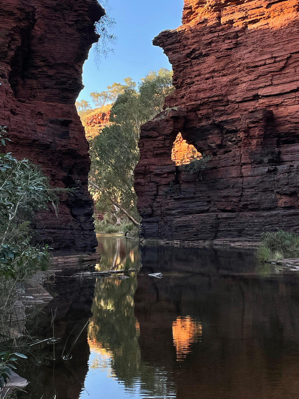 Its hard to complete a walk. Spots like this make you want to sit.