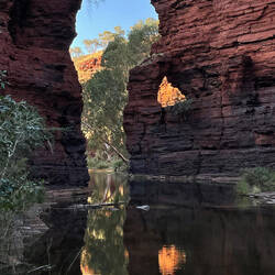 Its hard to complete a walk. Spots like this make you want to sit.
