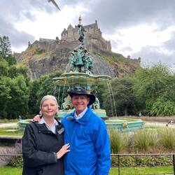 Ross Fountain in Princess Street Gardens