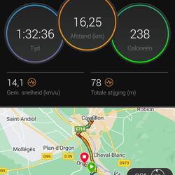 Dag 57, 2.412 + 18 + 3 = 2.433 km totaal