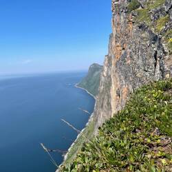 Beim Abstieg vom Hesten