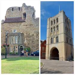 Residential home built into original Abbey walls / The Norman Tower