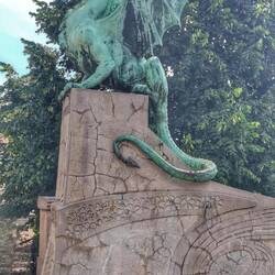 Das Wahrzeichen von Ljubljana