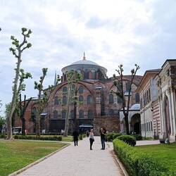 Hagia Irene at outer courtyard of Topkapi. One of few churches in Istanbul not converted to mosque.
