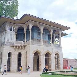 Don't know what building is this. Inside Topkapi.