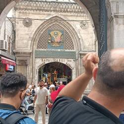 Meeting place of Grand Bazaar. Exterior Gate 1.