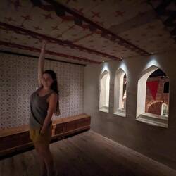 "I'm apparently medieval-sized"