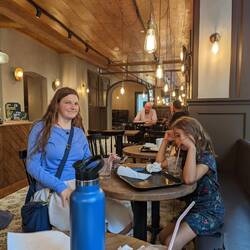 Stopped for a fika (Swedish coffee break)