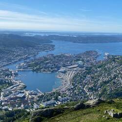 Town of Bergen down below