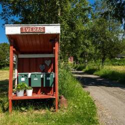 Postfächer an der Straße
