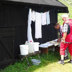 Käseeinkauf bei einem der Hirten