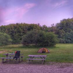 Mein Schlafplatz heute (Tag 39)