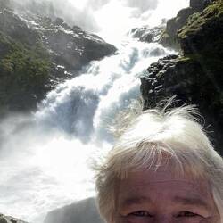Kjosfossen waterfall