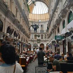A gorgeous restaurant inside one of the lane at Istiklal Street.