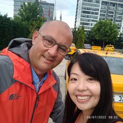 With Mr. Fatih, our knowledgeable local tour guide.