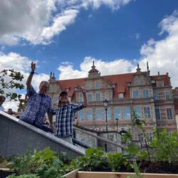 Duitse vader en zoon die we iedere dag toevallig tegengekomen 😁