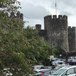 Conwy Castle from the west