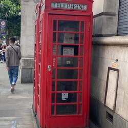 Classic red phone boothes everywhere