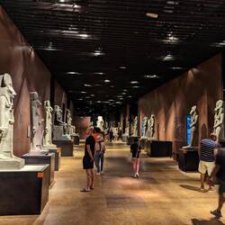 Hall of Sakhmet statutes. She must have been a very popular goddess.