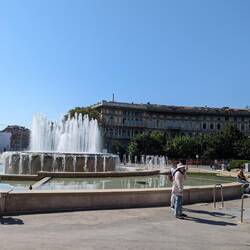 Piazza Castello Fountain