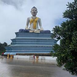 Big white buddha.