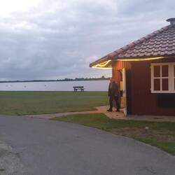 Hier wird während der Sommerferien Getränke und kleine Snacks ausgegeben