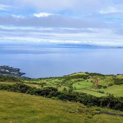 Auf dem Weg nach Hause ein Blick zurück zur Nordküste