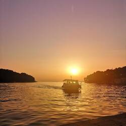 Unser einziger bewusster Sonnenuntergang im Urlaub ❤️