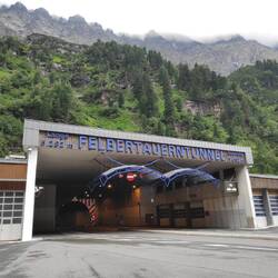 Nordportal des Felbertauerntunnel