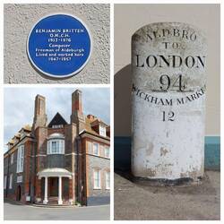 Views along the High Street area