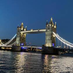 Tower Bridge at night